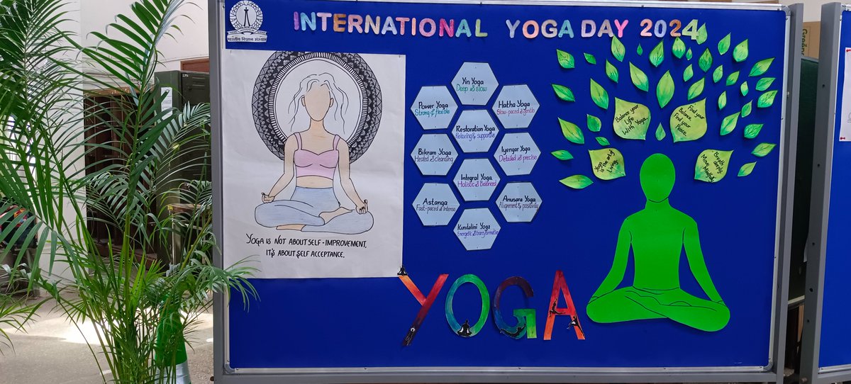 jrdtml_iisc's tweet photo. International Yoga Day 2024! At JRD Tata Memorial Library.

#InternationalYogaDay #yoga #IISCBangalore #JRDTML https://t.co/ltt1fACmW7