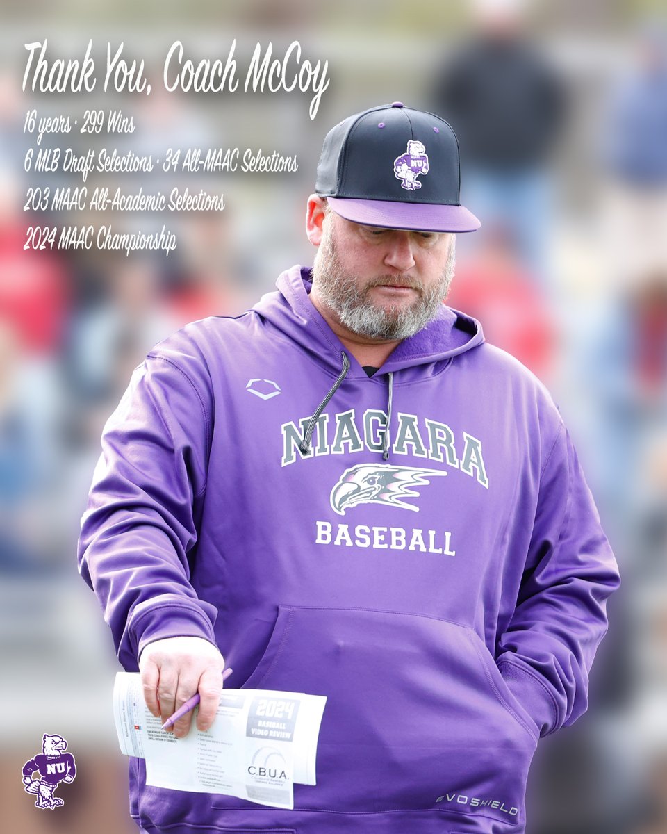 A thank you graphic for Rob McCoy