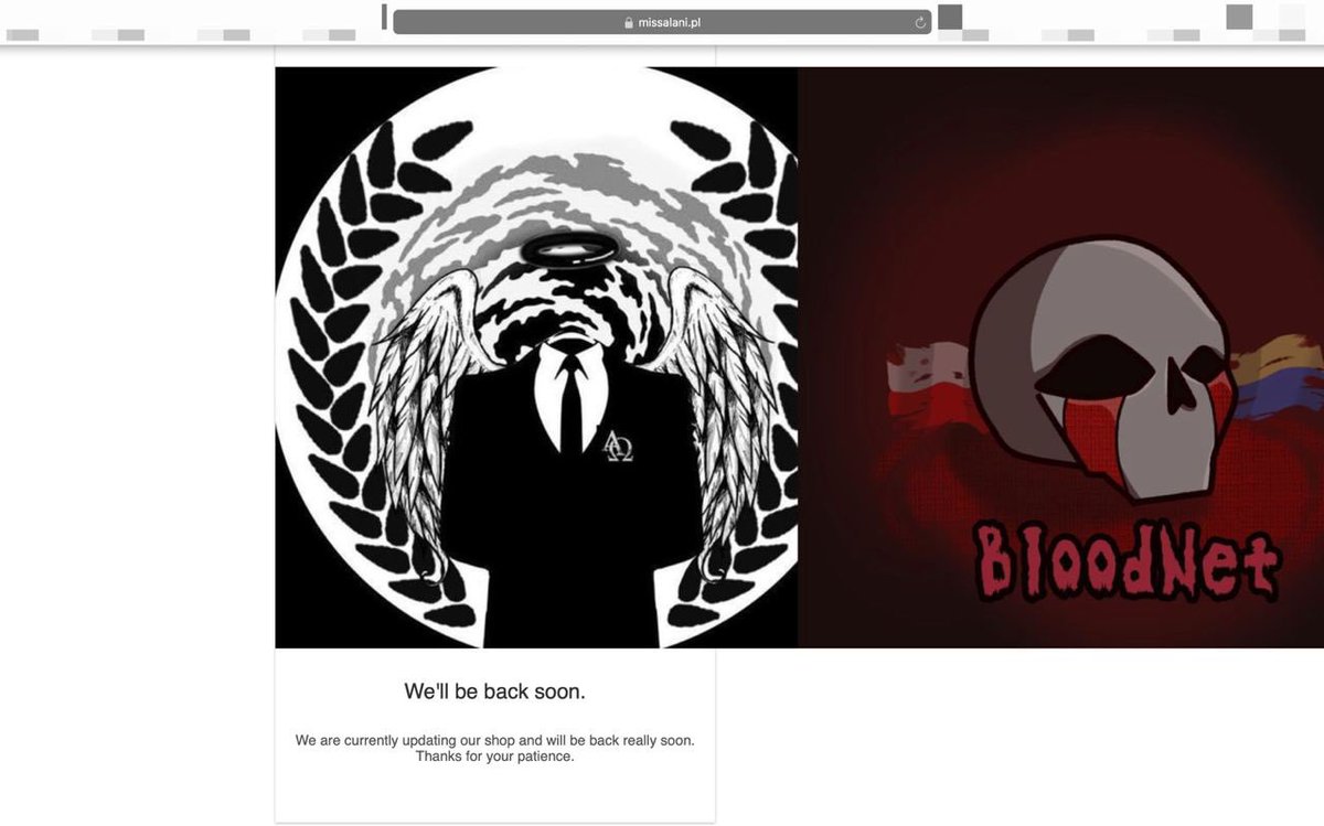 velstadt_com's tweet photo. Today, the hacker group BLOODNET hacked several websites related to Ukraine, Poland, and the USA.

#CyberSecurity #DarkWeb #CyberAttack https://t.co/Vwza1E2Gjg