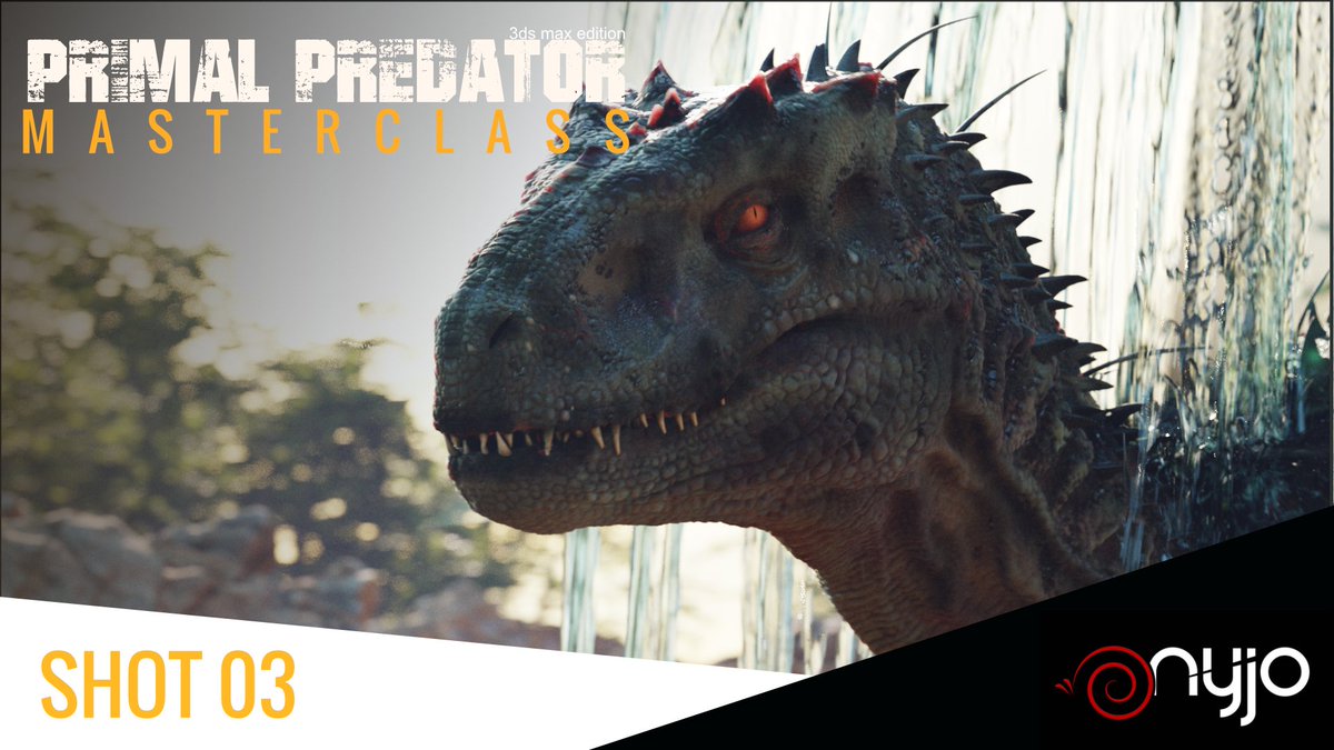 NyjoFx's tweet photo. Hi guys,
I'm glad to show you some raw rendered images prepared recording Primal Predator VFX Masterclass.
If you'd like to enroll : https://t.co/P7NOn1FTKV
#jangafx #unrealengine #unreal #3dsmax #vfxartists #vfxtutorial #VFX #embergen #vray #phoenixfd #tyflow #chaos https://t.co/nM7nO6x6P6