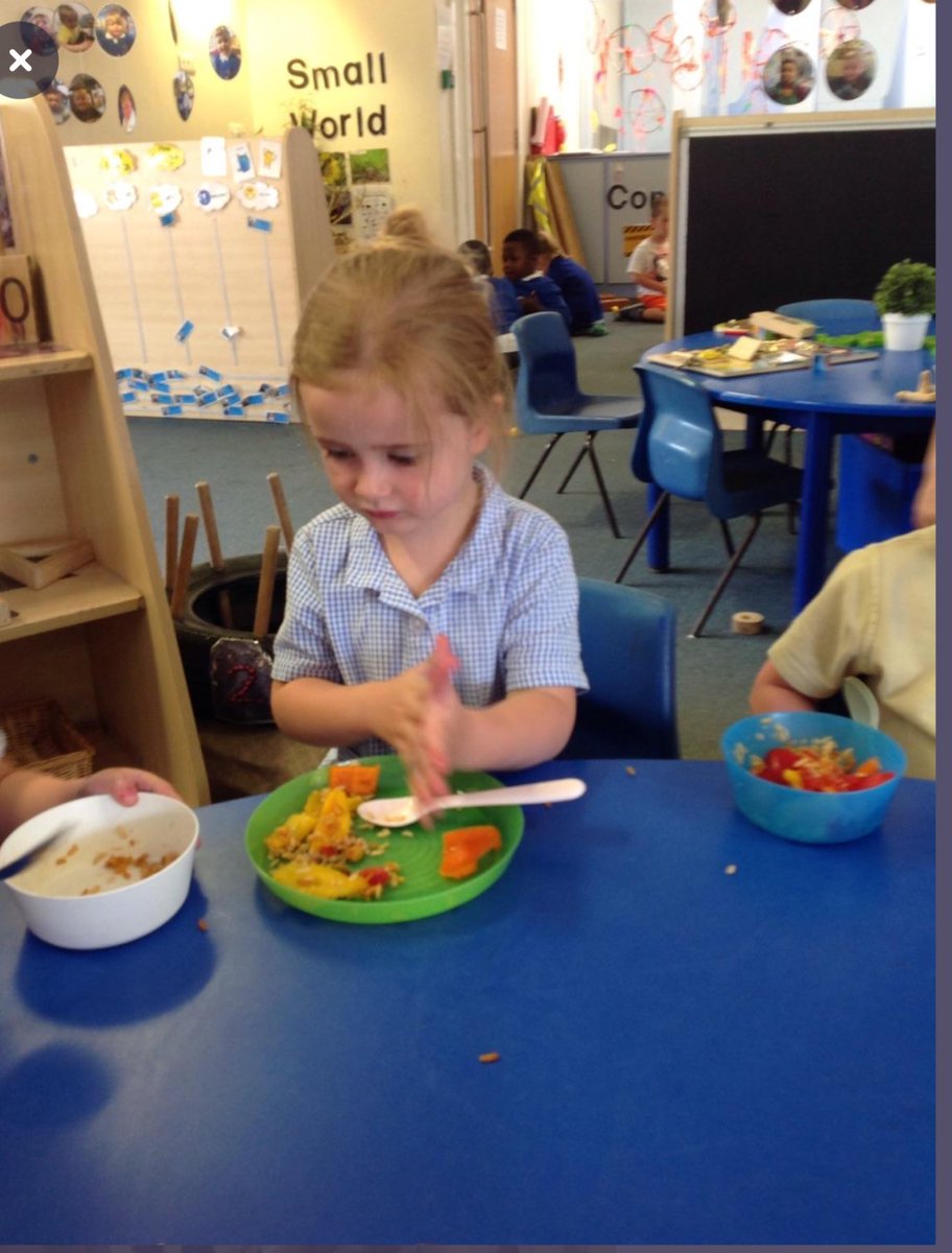 CanonNursery's tweet photo. @CanonNursery @CanonSharples @LT_Trust @Cornerstonesedu #bigwideworld Today we have made our own Spanish paella……delicious! https://t.co/qpSNGEFdPT