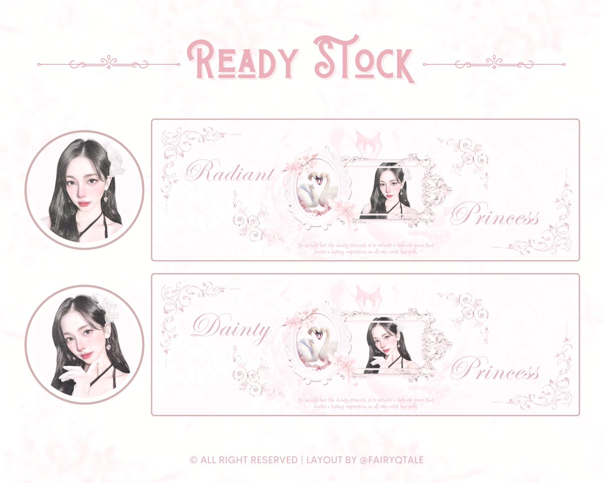Help repost? Thank you!

Haloo aku membawa layout ready stock karina, bisa kamu take sekarang melalui DM dengan harga 8,000/each get ava png only and free retext. yuk jajan! 🎀💗

#zonauang