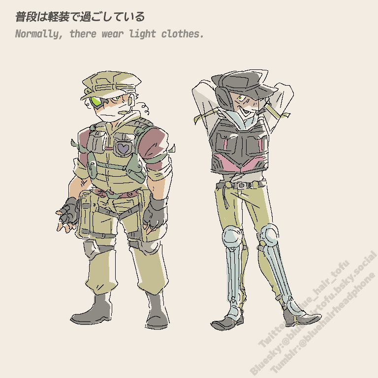 [擬人化] アイちゃんとサンスト(2/2)
