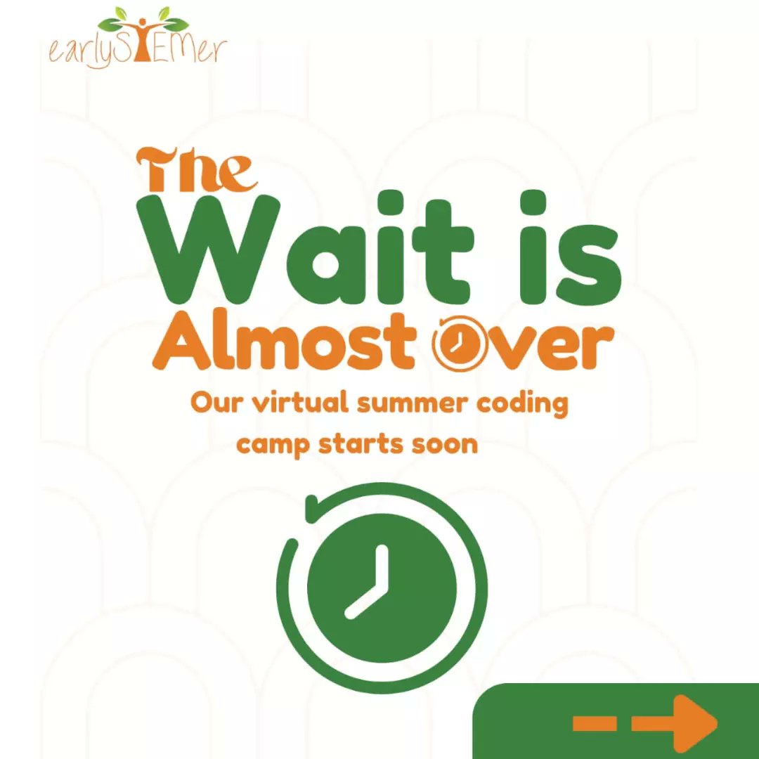 earlystemer's tweet photo. Our Virtual Summer Camp is almost here and we can't keep calm💃💃💃

Date: Jun 24 - August 30, 2024 (10 weeks) https://t.co/ViATVZ8spT