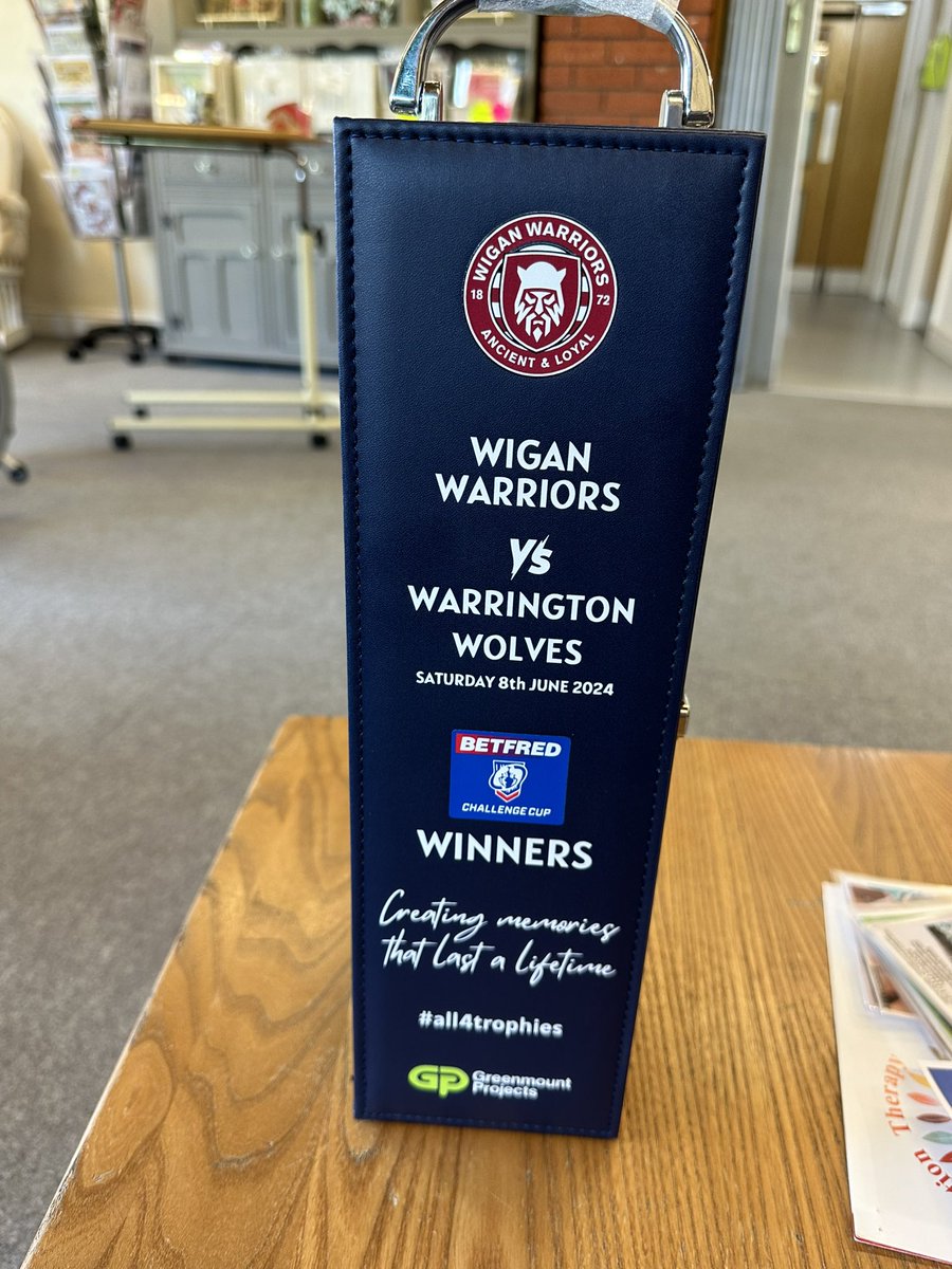 Any <a href="/WiganWarriorsRL/">Wigan Warriors 🍒⚪️</a> fans want to make a bid on any of these items in our charity  auction tomorrow night. Please message us your bid and we can bid on your behalf.