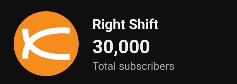 Officially part of the 30,000 subscribers club on YouTube! 💪 A huge thank you to every single one of you who made this happen. Your support inspires us to keep creating. 🙏 

📌 youtube.com/@rightshift?si…

#Grateful #YouTubeGrowth #RightShift #BITCOIN