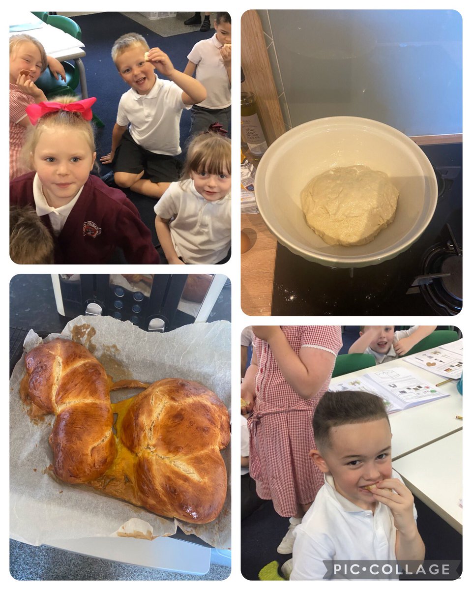In RE, we have been learning about Judaism and the Shabbat celebration. The children really enjoyed trying some homemade challah bread and learning all about the Shabbat traditions 🕍✡️ #moorsidepa #moorsidepare <a href="/MrsFoxMPA1/">Mrs Fox</a>