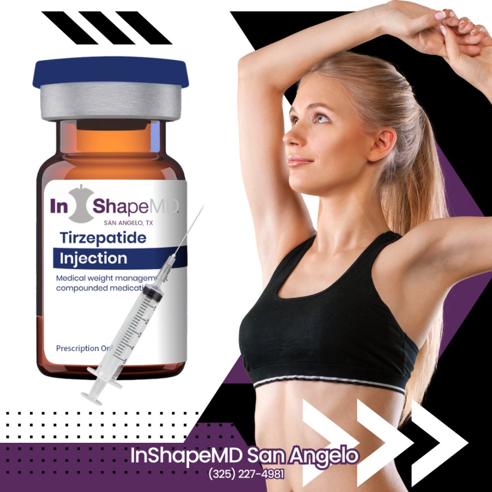 InShapeMDSA's tweet image. Struggling to control your appetite and manage your weight? Tirzepatide can help!

Contact us at #InShapeMDSanAngelo to schedule a free consultation and learn more about this powerful medication.

 (325) 227-4981

#TirzepatideNearMe #AppetiteControl #WestTexas