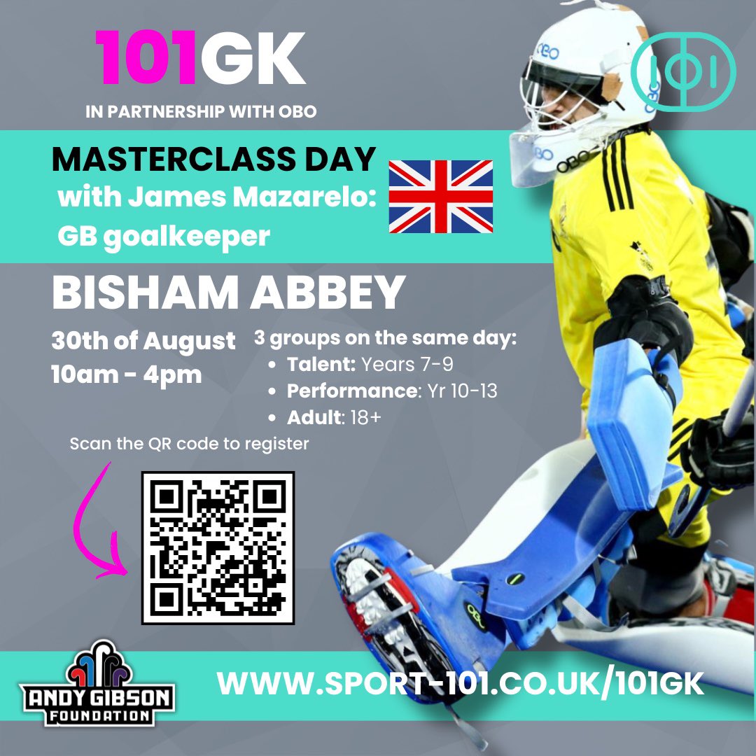GK Masterclass Day with <a href="/sport101coach/">Sport101</a> with <a href="/JamesMazarelo/">James Mazarelo</a> 

Sign up today