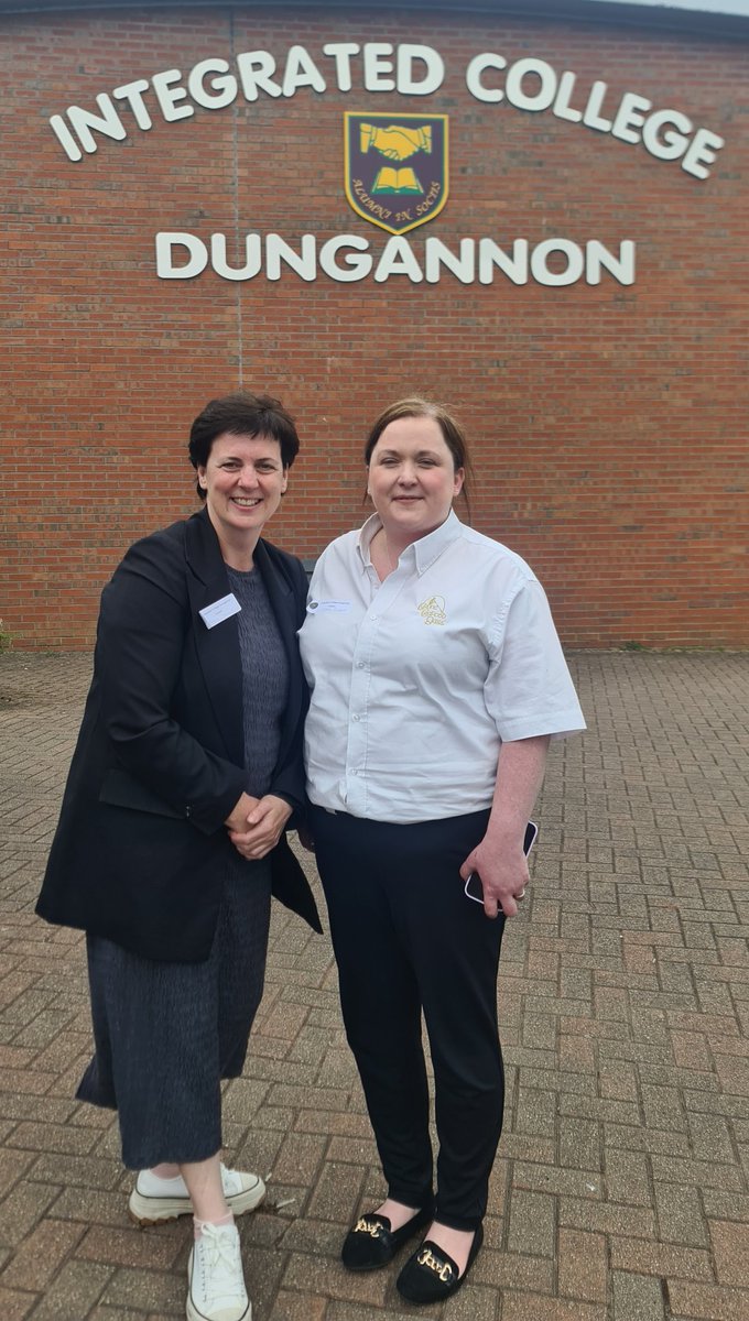 .<a href="/NICVA/">NICVA</a> <a href="/NICVAsandra/">Sandra Bailie</a> amazing lunchtime <a href="/ICD1995/">Integrated College Dungannon (ICD)</a> judging fantastic pieces of work created by local students.  Thank you for having us.