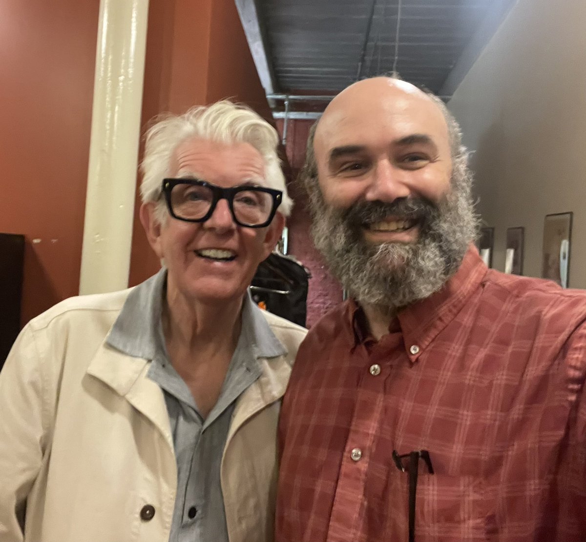 Whoever said “Don’t meet your heroes” never met the guy on the left.