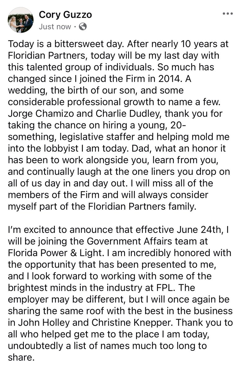 Excited about this new opportunity!