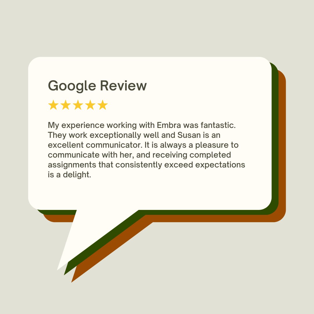 Wrapping up the week on a high note with some great feedback! 🌟💬