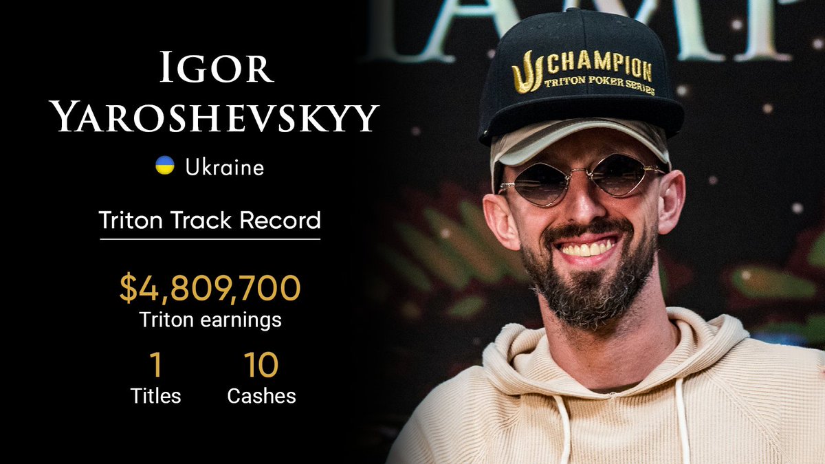 Let's celebrate the incredible triumphs at the Triton Poker SHRS Montenegro 2024, where these extraordinary players claimed their first-ever Triton titles!

Stay tuned as we continue to celebrate more first-time Triton winners next week!

Download the Triton Poker Plus App today!