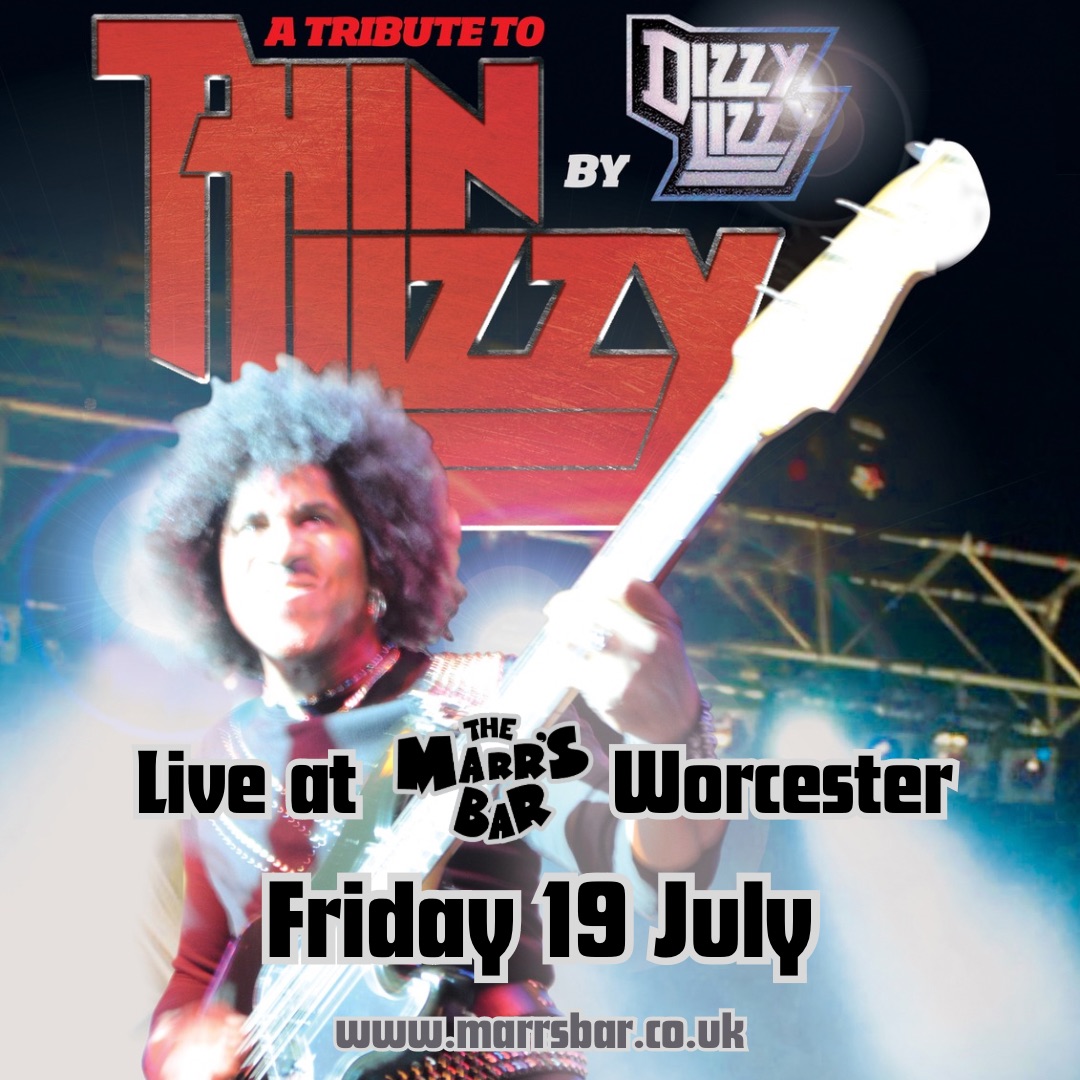 🎸 Don't miss Dizzy Lizzy (Thin Lizzy tribute) at The Marr’s Bar, Fri 19th July! Rock out to timeless classics. 🎶 Check out this live video: youtu.be/A3ih6a2P60s. Info &amp; tickets: marrsbar.co.uk/events/dizzy-l… 
#DizzyLizzy #ThinLizzy #LiveMusic #RockAndRoll <a href="/DizzyLizzyBand/">Dizzy Lizzy</a>