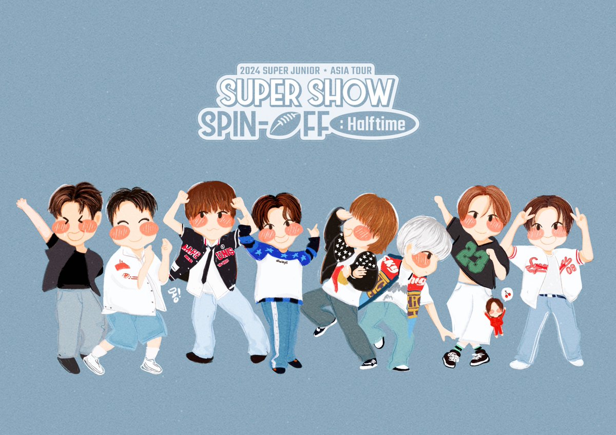 meowheenim's tweet photo. it’s finally spinoff dday tomorrow @SJofficial have a happy, safe and successful tour~ 💙💙💙

#슈퍼주니어 #SUPERJUNIOR https://t.co/R4JS8mJu1F