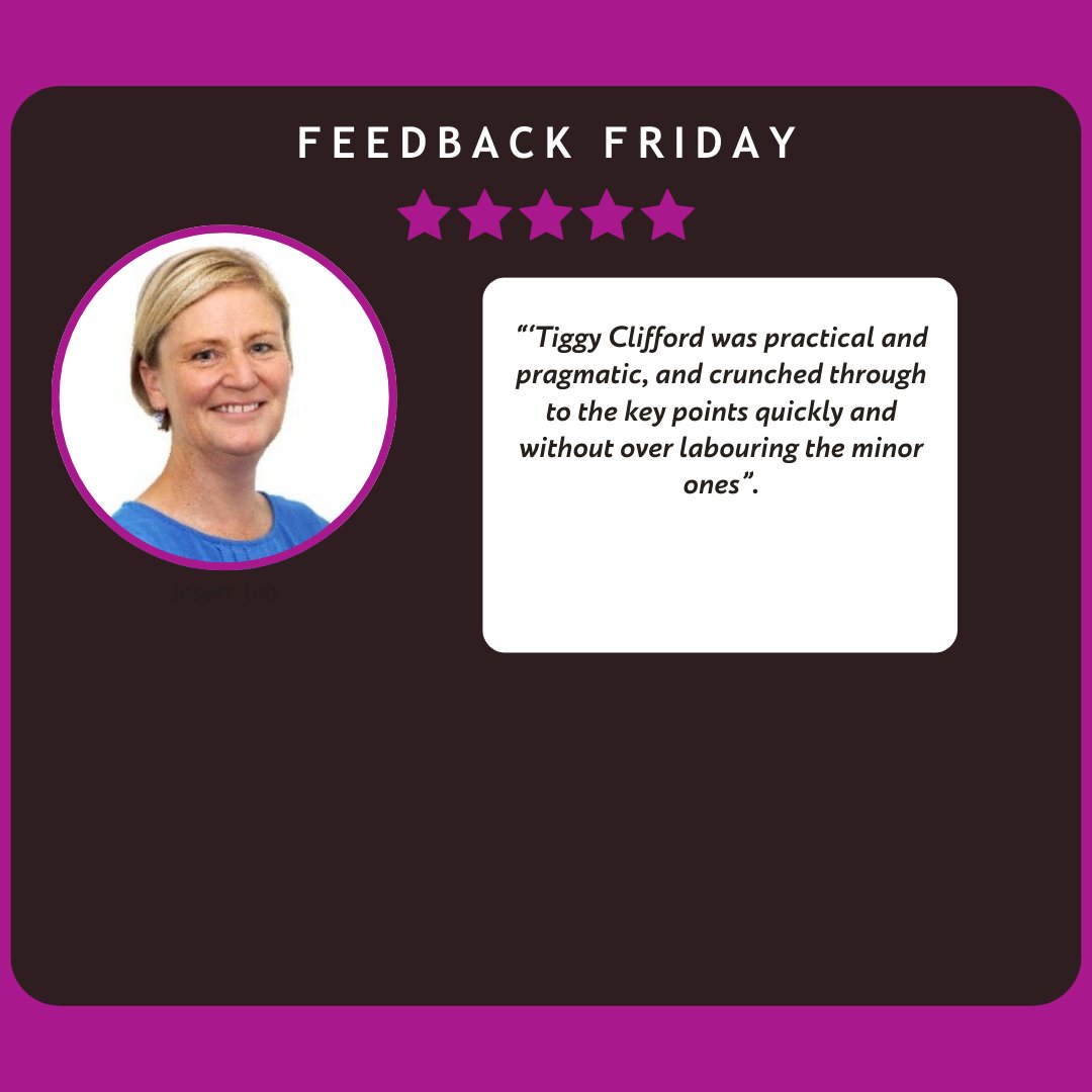 torque_law's tweet photo. Happy Friday everyone.  Today's feedback focuses on Torque Law Partner Tiggy Clifford.  If you are an employer needing  practical advice, please Torque to us.👇
https://t.co/OfHfBiBubB

#feedbackfriday #lawyersforemployers https://t.co/6gaLpc9LVd