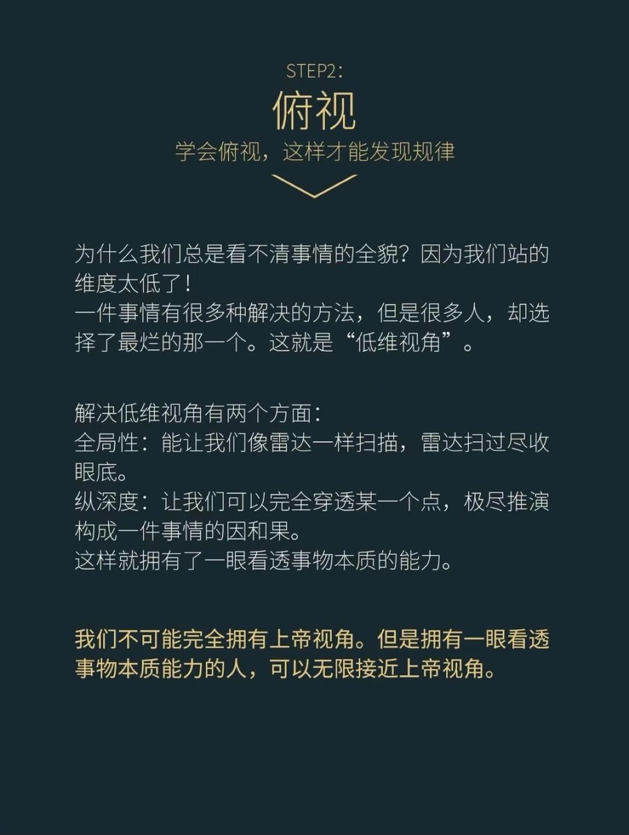 Mr_BlackMirror's tweet photo. 三步让你实现大脑越狱，建立超强思维 https://t.co/v69c6u81dt