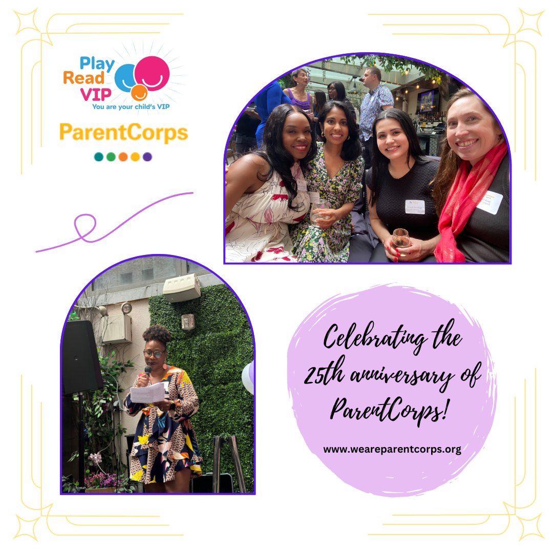 We were so excited to celebrate with <a href="/ParentCorps/">ParentCorps</a> on their 25th anniversary of supporting young children in their early education experience! #pc25