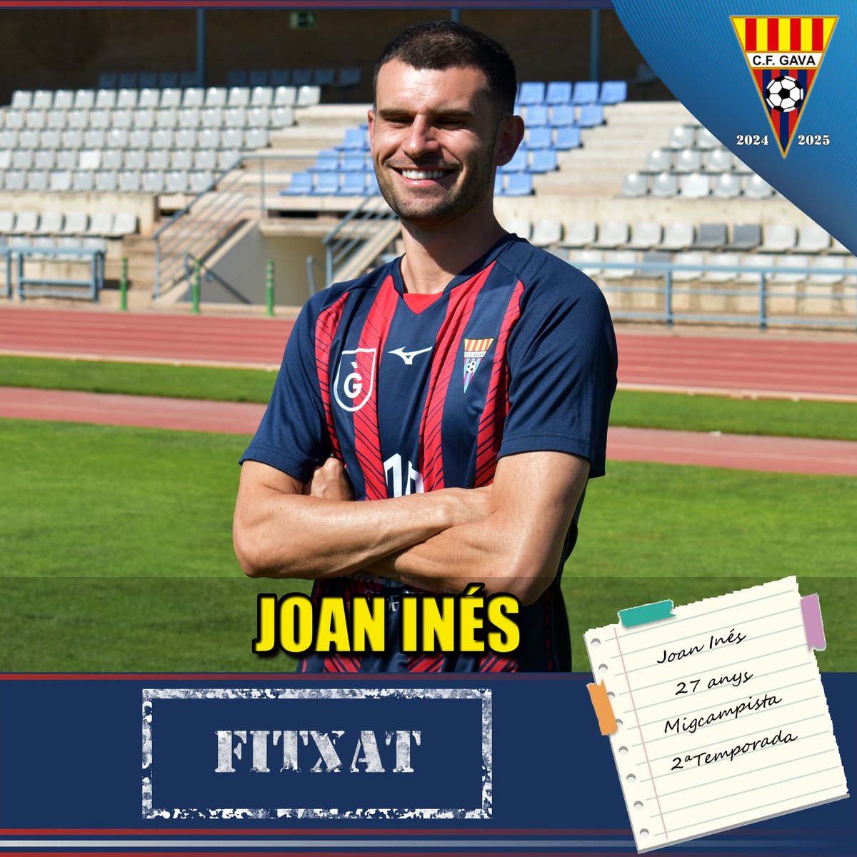Declarem inaugurada anticipadament la Festa Major de #Gavà amb la tornada a casa de Joan Inés!
#2Cat3 
cfgava.blogspot.com/2024/06/vuelta…