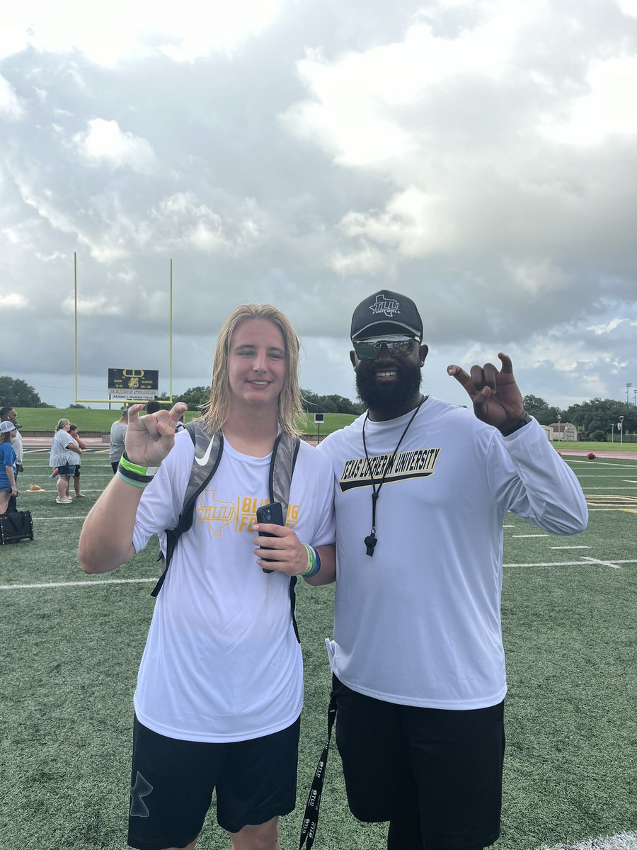 Thanks for the great camp TLU football!
<a href="/CoachMarshall_/">Kendrick Marshall</a>  
<a href="/TLU_Football/">TLU Football</a>