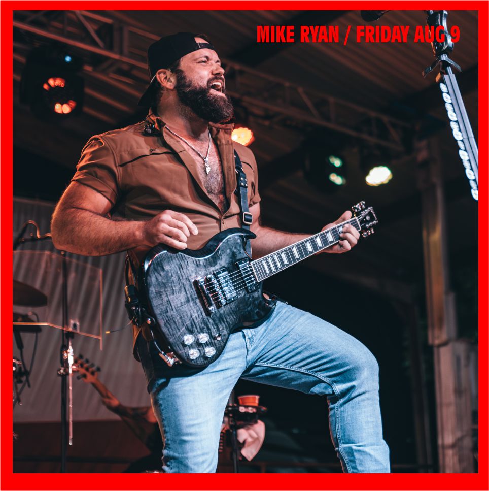 Just Announced! Friday Aug 9 we welcome the return of <a href="/mikeryanband/">Mike Ryan</a> to #LittleRock and adv earlybird tix are on sale . . . NOW  (yours is waiting at revroom.com)