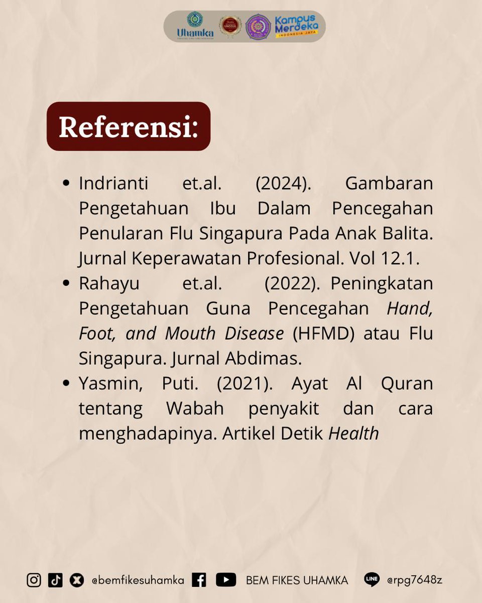 #FluSingapura
#BEMFIKESUHAMKA
__

𝐁𝐄𝐌 𝐅𝐈𝐊𝐞𝐬 𝐔𝐇𝐀𝐌𝐊𝐀 𝟐𝟎𝟐𝟑-𝟐𝟎𝟐𝟒
