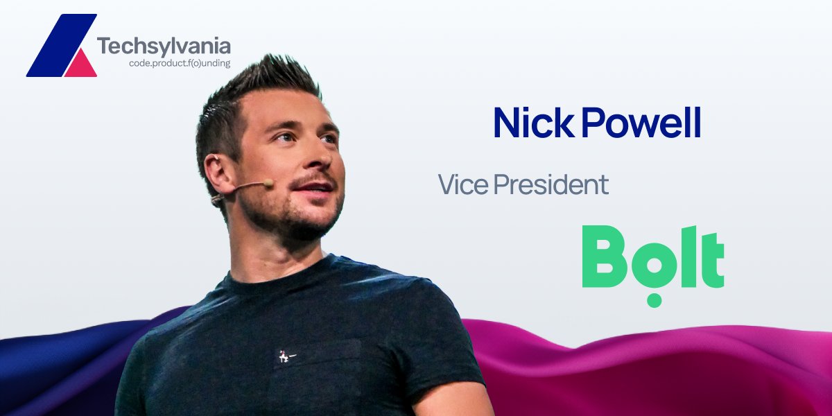 Techsylvania on X: "Nick Powell, VP of Bolt Business, is joining ...
