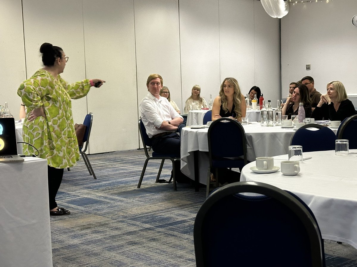 Dave Harris (@bravehead) on Twitter photo The ever slinky <a href="/musicmind/">Nina Jackson #Talk2MeMH</a> smashing it in Runcorn. I love my <a href="/ITLWorldwide/">Independent Thinking</a> double acts with her.
Lovely bunch of Assistant & Deputy heads today. The ever slinky <a href="/musicmind/">Nina Jackson #Talk2MeMH</a> smashing it in Runcorn. I love my <a href="/ITLWorldwide/">Independent Thinking</a> double acts with her.
Lovely bunch of Assistant & Deputy heads today.