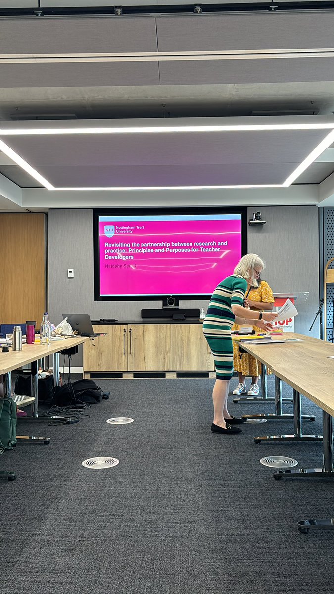 At the <a href="/theASE/">The ASE</a> Teacher Developer’s conference.
Absolutely brilliant with lots of great discussion around science pedagogy and #ITT. 
Thank you.