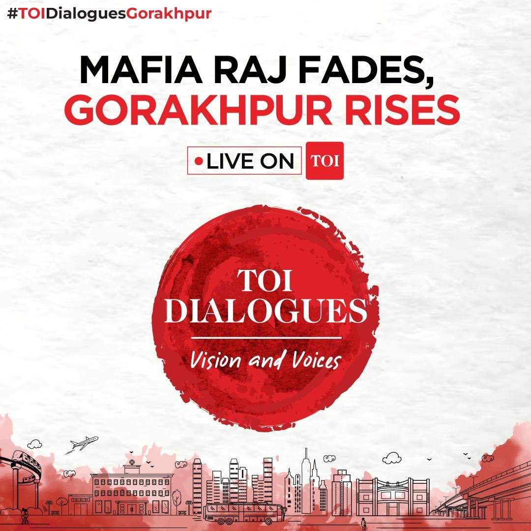 So finally Mafia Raj has been ended in gorakhpur and laws are applying let's appreciate the changes
#TOIDialoguesGorakhpur