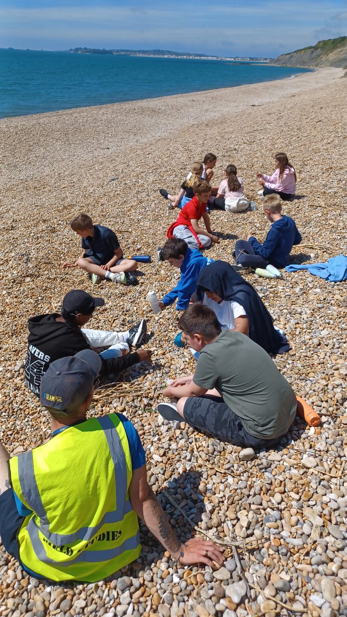 We had fun making sea monsters out of the natural objects we could find, giving them silly names and outlandish biographies!