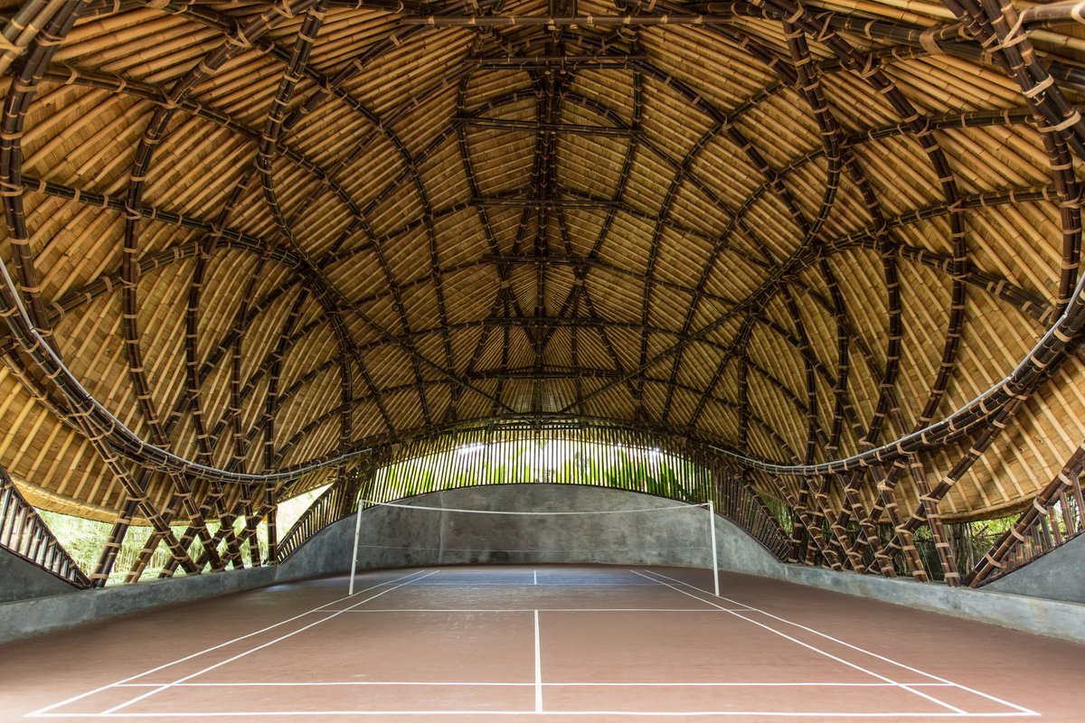 Building a Sustainable Future: Sports Facilities Made from Bamboo dlvr.it/T8b28W