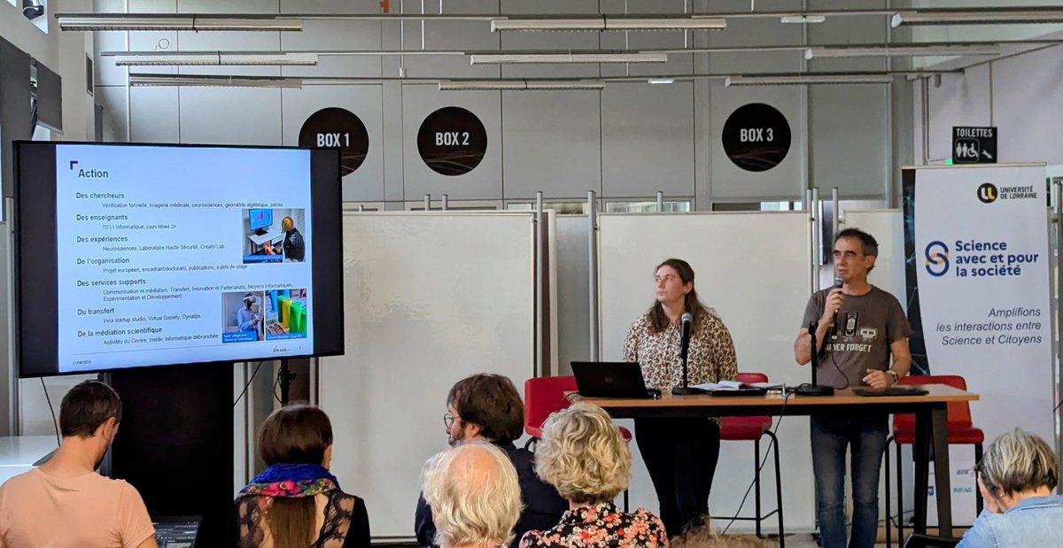 👀 Focus sur les stages d'immersion d'enseignants en structures de recherche : retour d'expérience sur la session organisée au centre <a href="/Inria/">Inria</a> &amp; <a href="/labo_Loria/">Loria</a> en 2023. Présentation par <a href="/CeliaGrandadam/">Célia Grandadam</a> &amp; @ekerrien des enjeux, des objectifs, du programme et des réflexions partagées.