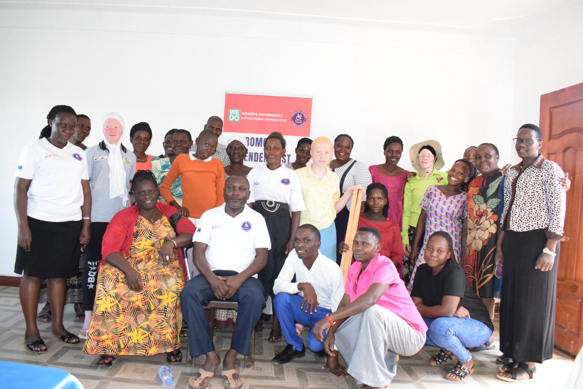 IdiwaNgo's tweet photo. Happening now! Outcome harvesting for the "Promoting Gender Just Climate project in Kaliro District". Busoga group of #GYW with disabilities environmental defenders spearheading environmental protection efforts @WEDO_worldwide
#ClimateActionNow
#DisabilityandInclusionNow https://t.co/7s9vUrslh1
