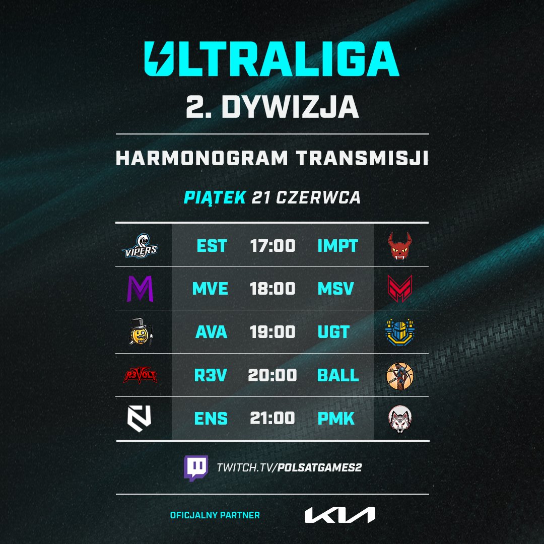 Ale lampa dzisiaj w Kielcach... ale w studiu 2. Dywizji Ultraligi ⛈️ idealna temperatura na rozpoczęcie rundy rewanżowej 🔥🔥

Transmisję zaczynamy o 16:55 📺⏰

A jaką ekipę na cast zmontowaliśmy... 🤯

#ultraliga2