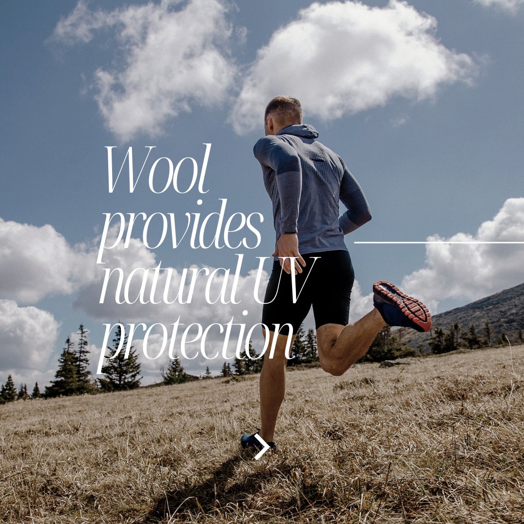 ExperienceWool's tweet image. Wool is breathable, durable, flexible, and bacteriostatic; no synthetic product. There is no more versatile or reliable choice for all-season comfort, protection, and performance.

Today’s surprising fact about wool: It’s naturally has a UV protection of 30+

#experiencewool