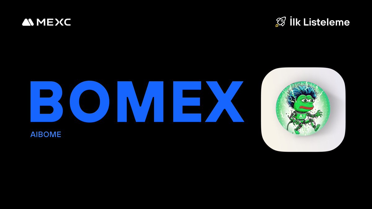 🚀 <a href="/AI_BOME/">AIBOME</a>  $BOMEX - Kickstarter Oylama Sonucu ve Listelenme Planı

🔁 $BOMEX/USDT Alım Satımı: 21 Haziran 2024 18.00

📌 Ayrıntılar: mexctr.info/4bcUoKy

#MEXCTürkiye #MXToken #MX #BTC