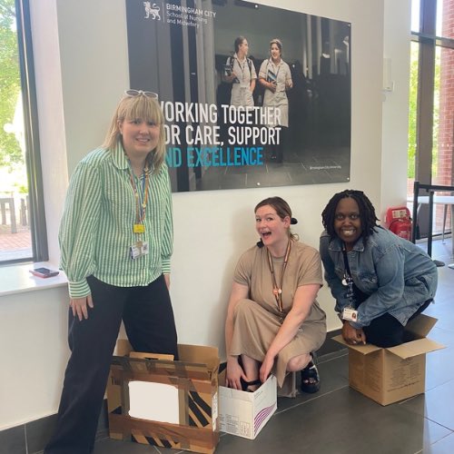 We are on board here <a href="/BCU_LDnursing/">BCU_LDnursing</a> we don’t fit in a box either #dontfitinabox #learningdisabilityweek24 #ldweek24 <a href="/DvcDudley/">Dudley Voices for Choice Self Advocacy</a> <a href="/SammyJaneLD/">Samantha Jane Salmon</a> <a href="/VimbaiVs/">Vimbai Ssessanga</a>