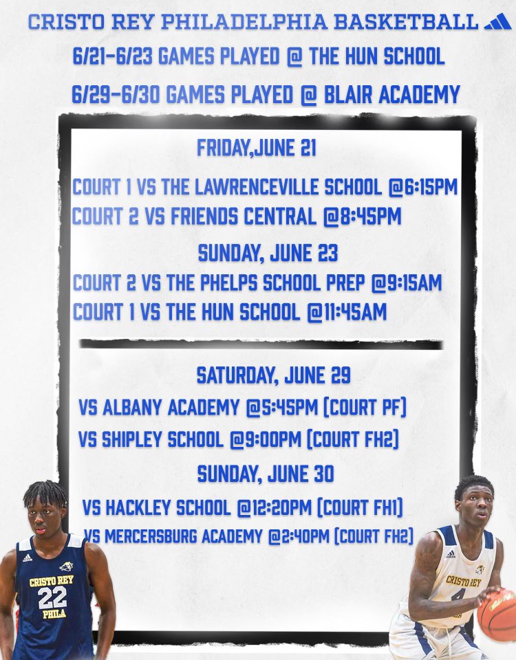 Are We Live?!

Full Schedule for the Next 2 NCAA Live Period Weekends below…!

Top Players
2025
-Devin Booker 6’5 SG/W
-Amir Nelson 5’11 PG
-Kameron Randolph 6’0 G
-Saige Henderson 6’1 G

2026
-Nigel Adamson 6’8 PF
-Tyler Tolbert 6’0 PG

2027
-Carlos Monroe lll 6’6 WF

#TheRey