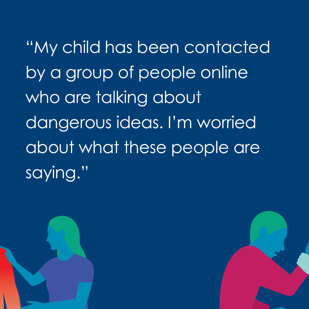 TerrorismPolice's tweet photo. Family and friends are first to recognise when something is not right.

If you’re worried about someone you love being drawn down the path of extremism, reach out. You won’t ruin a life, but you may save one.

Find the resources you need at https://t.co/xprEYfEfzr 🔗

#ACTEarly