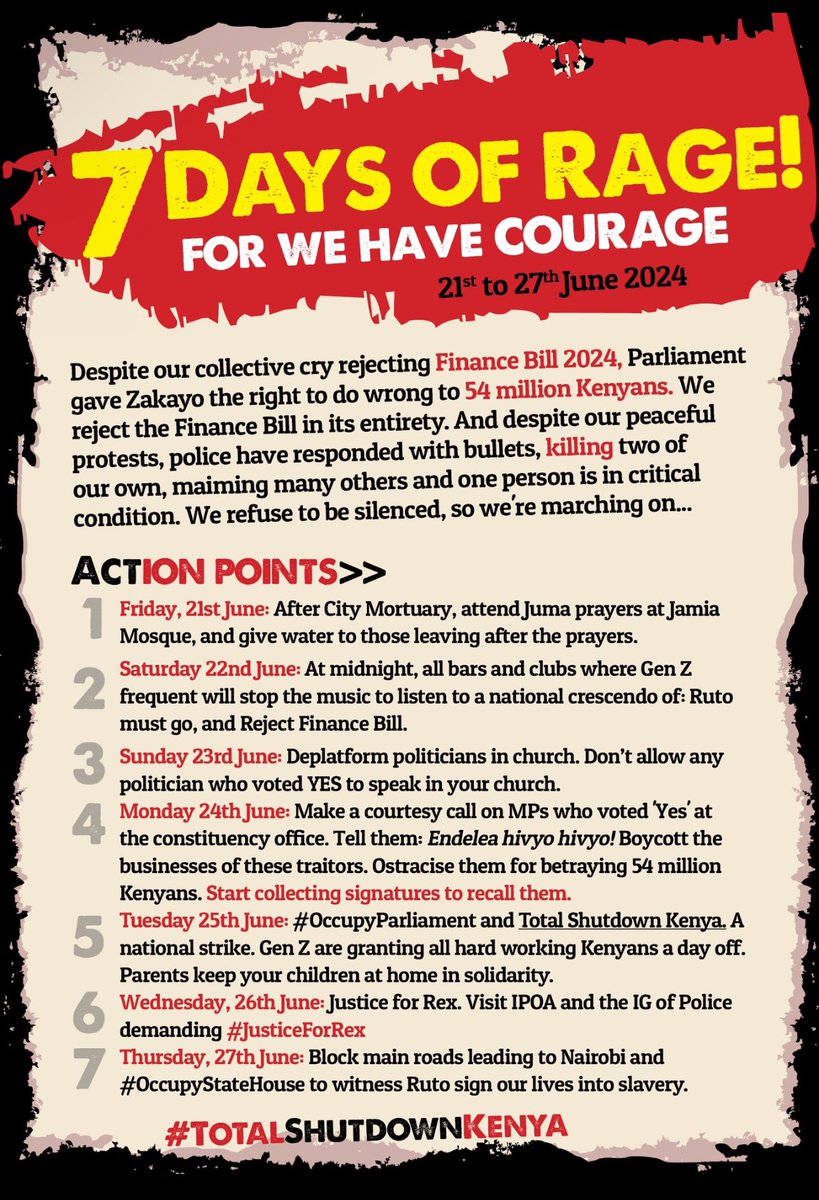 Umra Omar (@umraomar) on Twitter photo We see you - we salute you for being the change that YOU want to see. Nominate your #RejectFinanceBill2024Warrior for an award of up to KES 100,000 cash reward for them. 📸 <a href="/festolang/">Festo Lang</a> <a href="/LarryMadowo/">Larry Madowo</a> We see you - we salute you for being the change that YOU want to see. Nominate your #RejectFinanceBill2024Warrior for an award of up to KES 100,000 cash reward for them. 📸 <a href="/festolang/">Festo Lang</a> <a href="/LarryMadowo/">Larry Madowo</a>