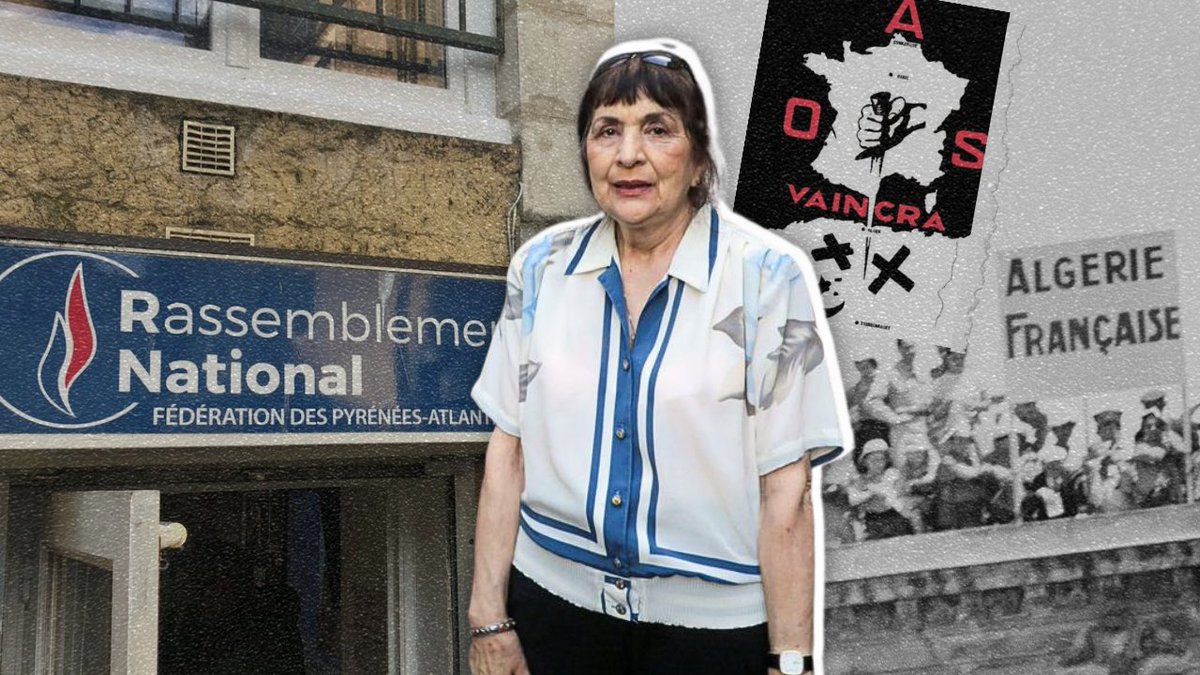 🔴 Monique Becker, la candidate du Rassemblement national fan de l’OAS, une organisation terroriste d’extrême droite. 

Notre article ⬇️

streetpress.com/sujet/17189760…