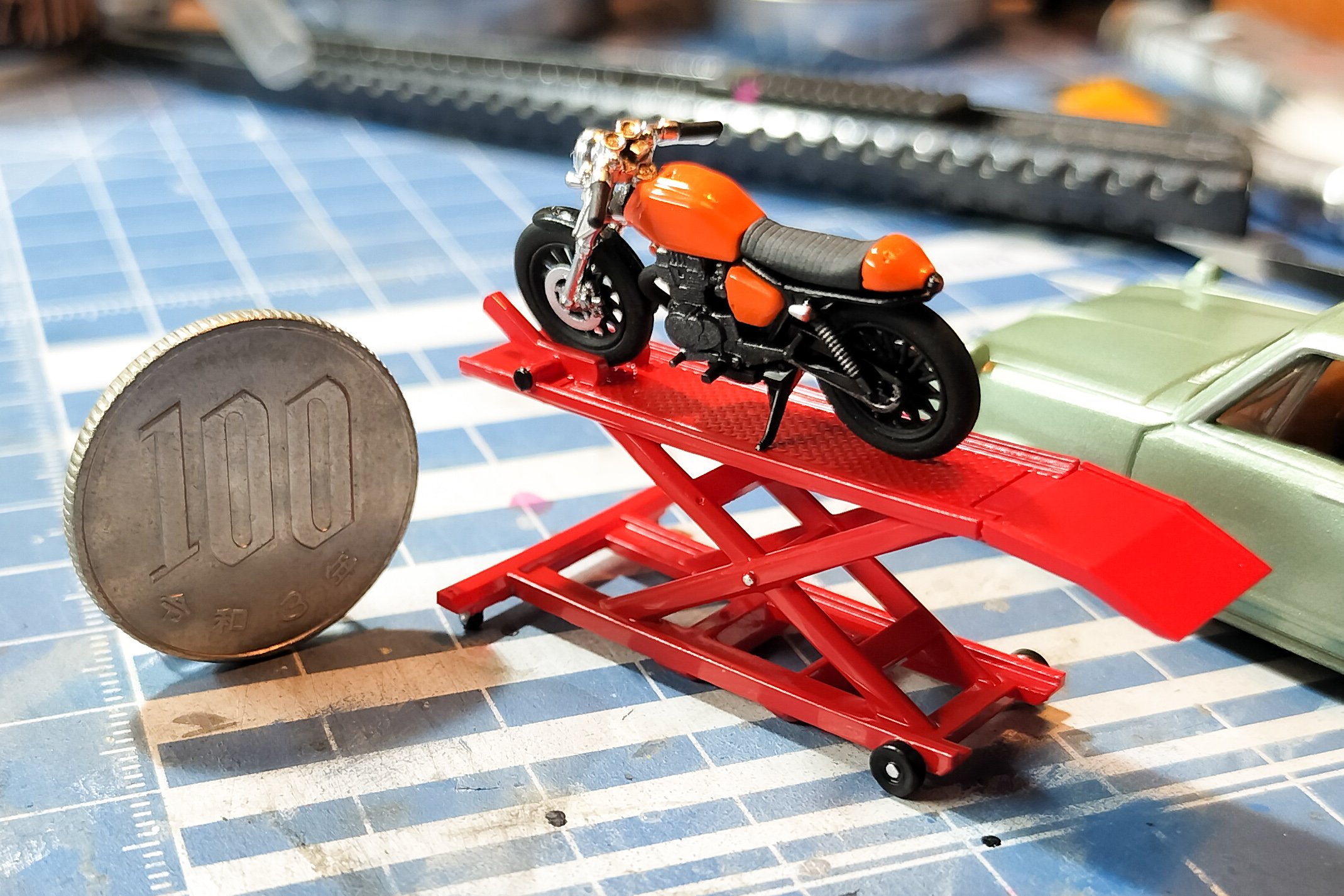 1/64スケールジオラマ】ガソリンスタンド | GARAGE-T
