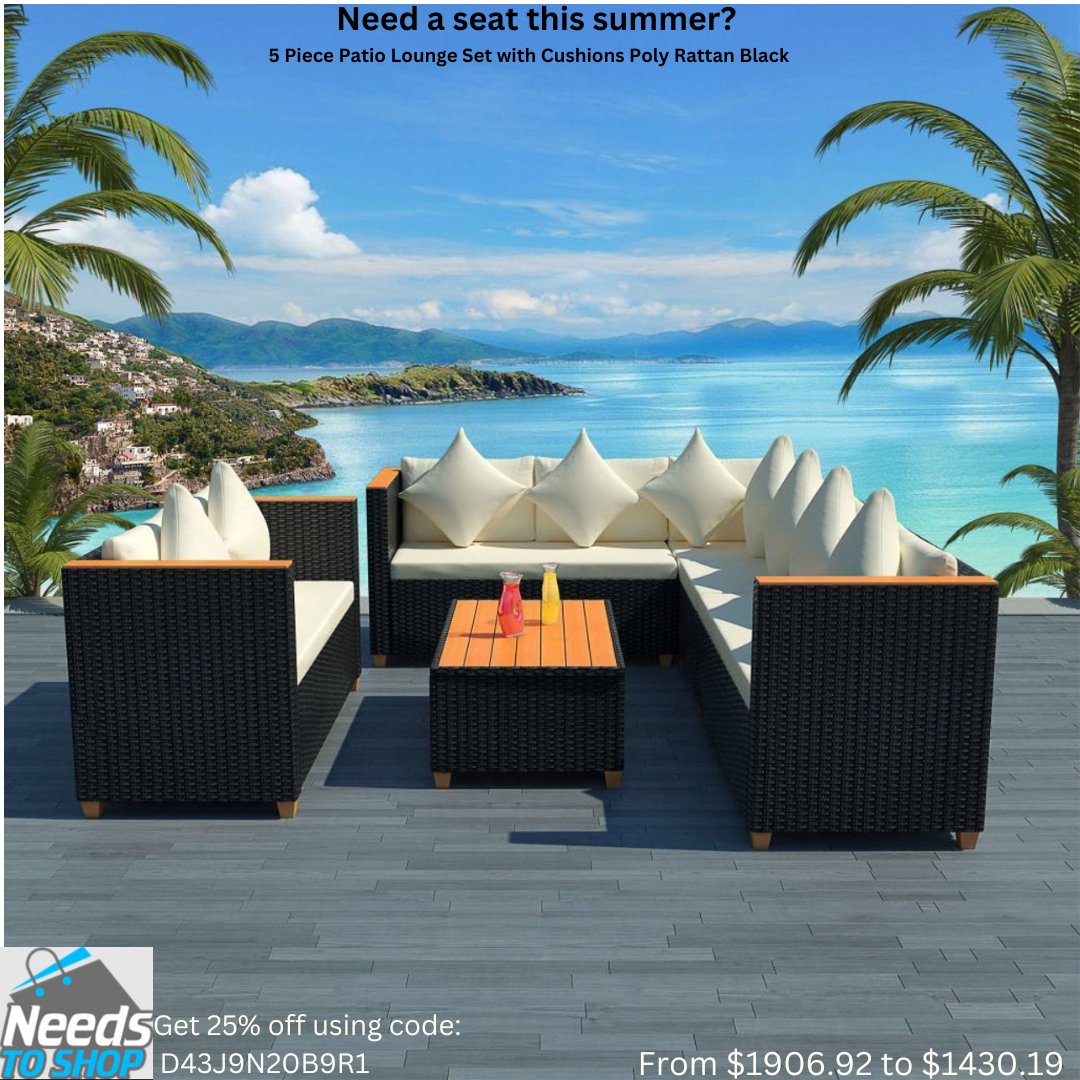 Need a seat this summer? tinyurl.com/yc74zra2 Get 25% off till June 30 using code: D43J9N20B9R1 #dealoftheday #DealAlert #dealofthesummer #funiture #patio #patiofuniture #Pool #poolfurniture #lounge #onlineshopping #dealonline #shoppingonline #dealsforfurniture