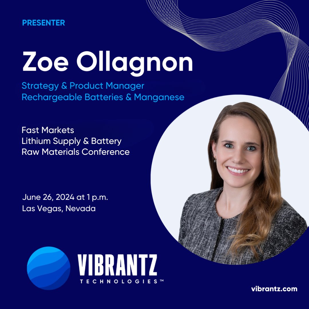 Who can you rely on in the rapidly changing #battery market?

Next week Zoe Ollagnon will speak at the @FastmarketsBRM Lithium Supply and Battery Raw Materials Conference about our IRA-compliant #manganese and our 60+ years of manganese chemical production experience. 

#Vibrantz