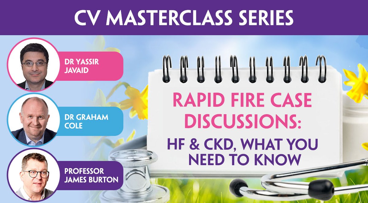 #HCPs, did you miss last nights Rapid Fire Case discussions on #heartfailure and #CKD? You missed some really great insights from <a href="/YassirJavaid/">Yassir Javaid</a> and fellow experts. Happy to say you can view them again here, take the #CPD and download the factsheets - issuesandanswers.org/resources/cv-m…