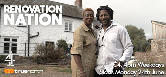 True North (@truenorthtv) on Twitter photo Series 2 of #RenovationNation returns on Monday to <a href="/Channel4/">Channel 4</a> A new batch of ambitious renovators are staking it all to transform rundown properties ๐๏ธinto magnificent homes ๐ก
And catch up with some old favourites as they continue their quest to renovate their amazing houses ๐๏ธ Series 2 of #RenovationNation returns on Monday to <a href="/Channel4/">Channel 4</a> A new batch of ambitious renovators are staking it all to transform rundown properties ๐๏ธinto magnificent homes ๐ก
And catch up with some old favourites as they continue their quest to renovate their amazing houses ๐๏ธ