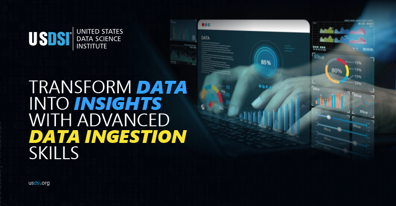 US_DSI's tweet photo. Discover how quality #dataingestion can reveal hidden insights critical for business growth. Learn about essential data ingestion tools, techniques, and frameworks through top certifications from USDSI®.  https://t.co/GBHxNRVyJu

#USDSI #DataScienceRevelation #DataScienceImpact https://t.co/qzMVjAVmww