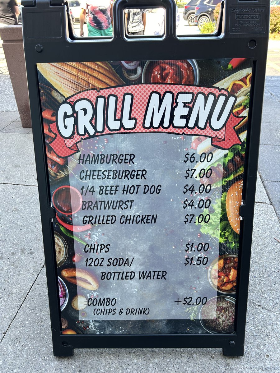 We will be grilling out from 11am-2pm today! Come on over for lunch 😋